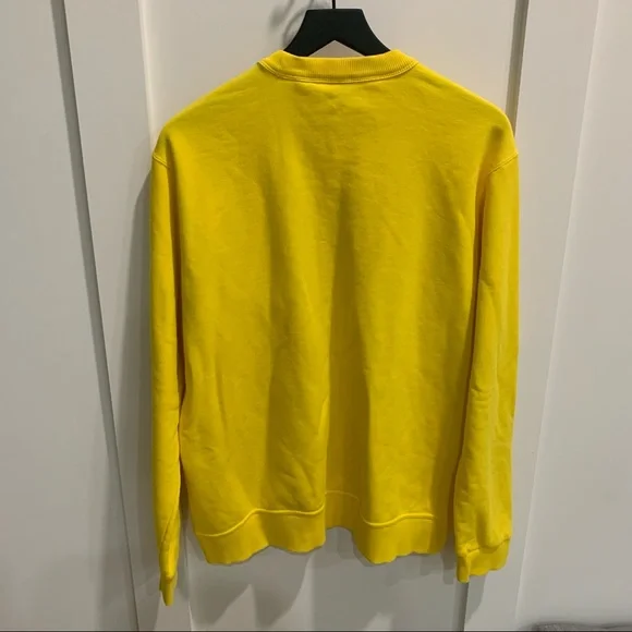Authentic Burberry Kingdom Sweatshirt, Yellow, L